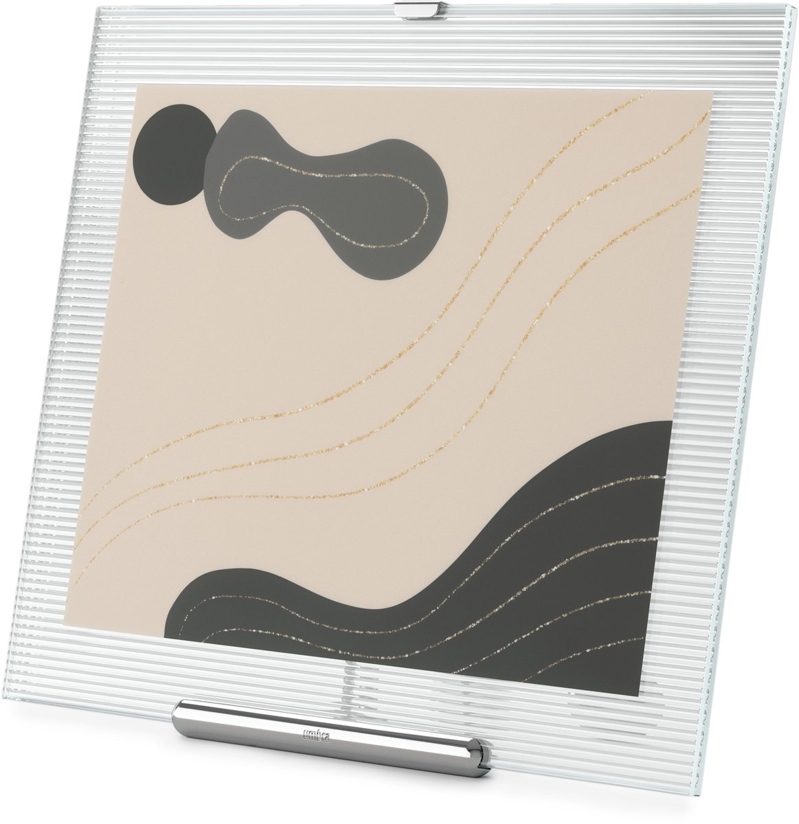 FLUTE PICTURE FRAME 8X10 CHROME
