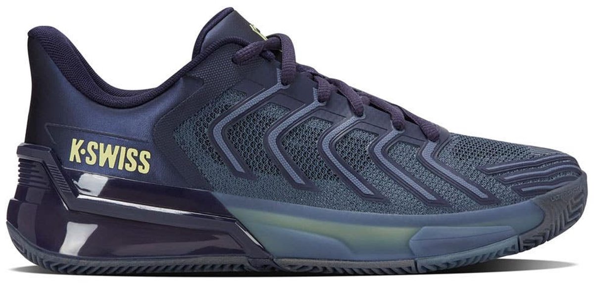 K-Swiss Tennisschoen Men Ultrashot 4 Clay Vintage Indigo Naval Academy Luminary Green