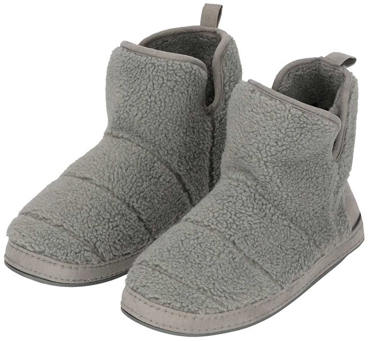 Morethansocks - Hoge Sloffen Heren Teddy Wol - Warme sloffen - Heren sloffen