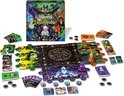 Opgezette Disney Villainous Unstoppable spelbord met speelstukken.