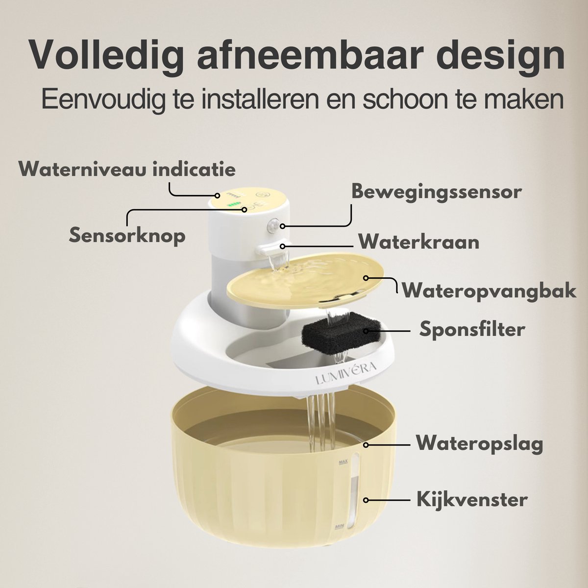 Lumivéra - Slimme Kattendrinkfontein thumbnail 6