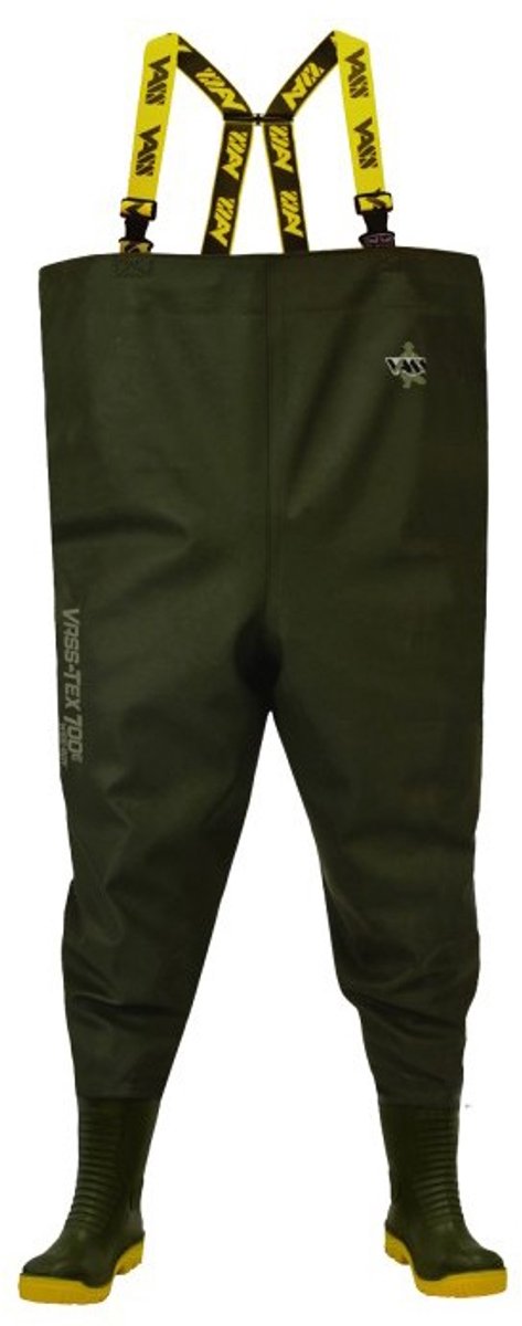 Vass Tex 700e Wide Boy Pvc Waadpak Groen EU 43 Man