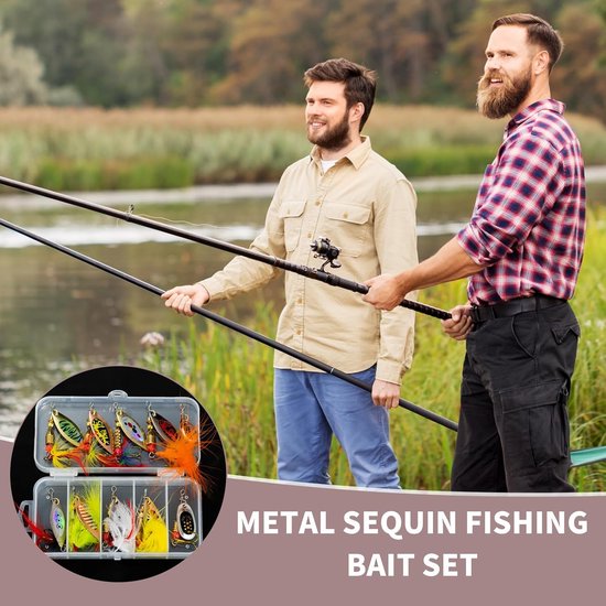 Kunstaas set (Set D) - 10 Stuks - pluggen met haak - Kunstaas - Jerkbaits - Crankbaits - Rubberen vis - Visaas - Zacht Kunstaas - Alle type roofvis - Visaas Zeevissen Set - Rubberen Vissen Met Jigkop - Voor snoek, baars, snoekbaars, vissen van Amarex Fishing — afbeelding 3