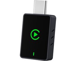 Thingy® 2-in-1 USB-C CarPlay Dongle - Draadloos Carplay & Android Auto - Android Auto Dongle - Kleinste Model - Snelle & Stabiele Connectie - Draadloos Carplay