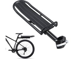 Bagagedrager verbreder - Fiets bagagedrager - Achterdrager verbreding - Fietsaccessoires - Extra breed - Transportrek - Fietstassen - Boodschappen - Vakantie - E-bike