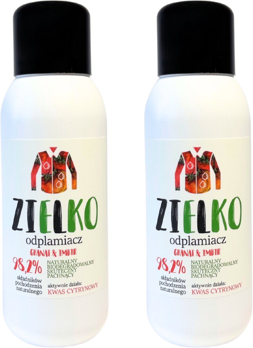 ZIELKO Vlekkenverwijderaar – Bio-afbreekbaar – 2x400ml