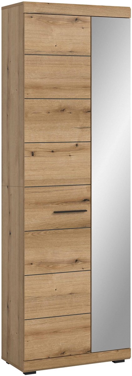 Furnilux Scout garderobe Evoke Oak NB - 37x62x197cm Bruin