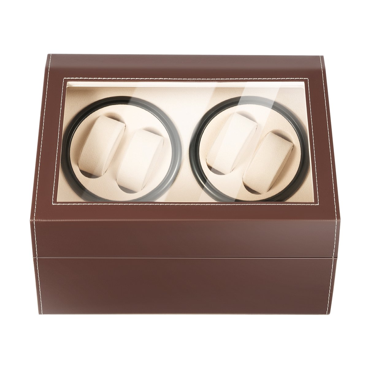 Horlogeopwinder Voor 4-6 Horloges Automatische Horloge Doos 30*24cm Horloge Opwinder Display