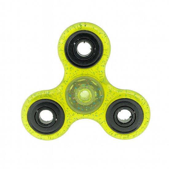 Extreme Spinner Glitter Geel van Stretch Fun — afbeelding 4