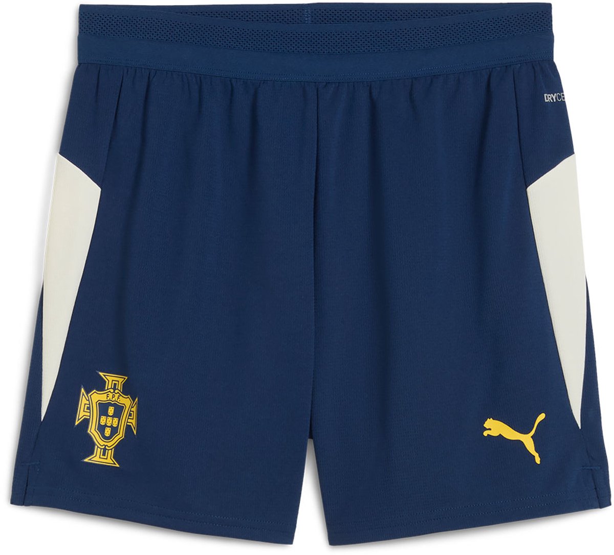 Puma Ffp Portugal 2025 Thuis Junior Shorts Blauw 5-6 Years Jongens,Meisjes
