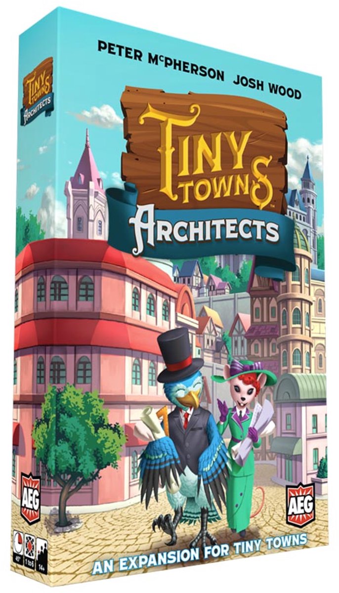 Tiny Towns Architects uitbreiding (ENG)