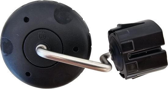 Husqvarna - 547412801 - Roulette pivotante pour tondeuses Automower - Bande de roulement en caoutchouc de Premium 305(E), 310ii, 315ii, 310e, 405x(E), 415x, 410xe, r4