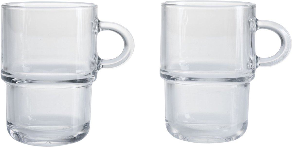 Theeglazen met oor 6 stuks koffieglazen Ritzenhoff & Breker 35cl