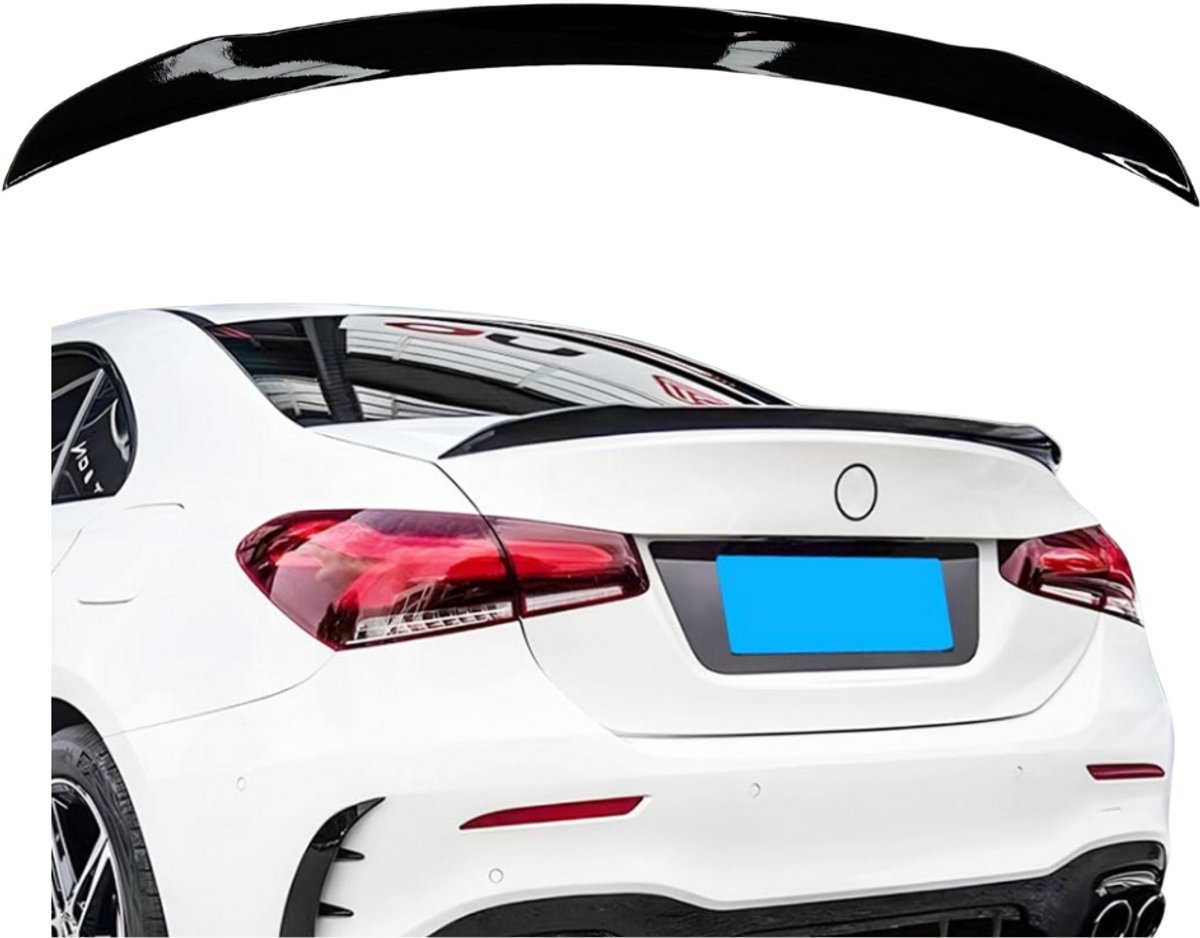 Mercedes A Class V177 (2018-2023) Sport Look Spoiler Glans Zwart