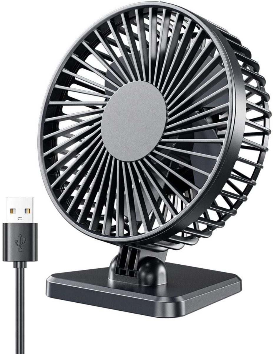 DailySupplies® Usb Ventilator - Auto Ventilator - Airco Compact - Zwart