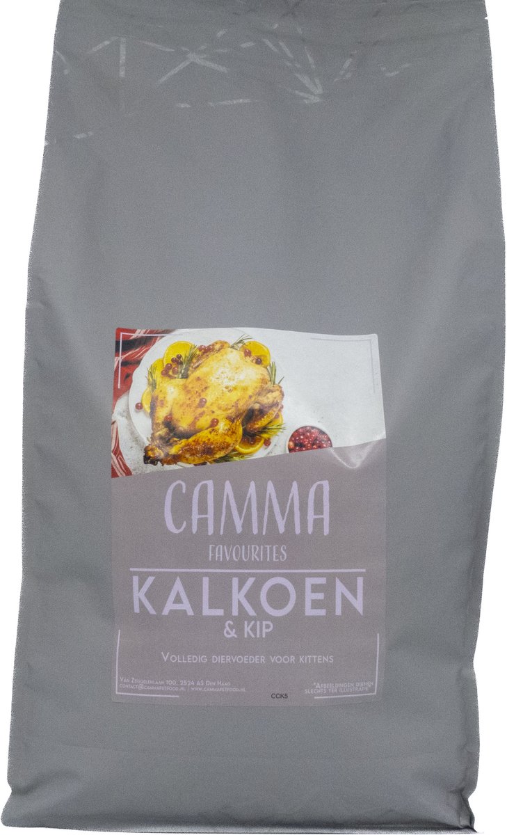 Camma Favorites Kalkoen & Kip - Kittens 1,5kg