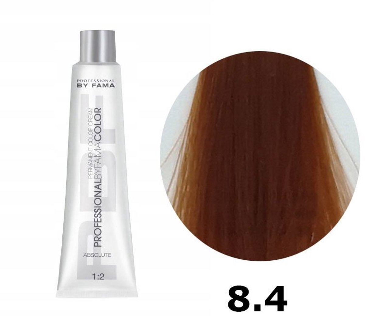 BY FAMA Farba Do Włosów 8.4 Professional PBF 80ml