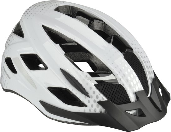 FISCHER FAHRRAD Urban Lano S/M MTB fietshelm Wit, Zwart Confectiemaat: M