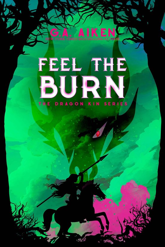 Dragon Kin 8 - Feel the Burn - cover
