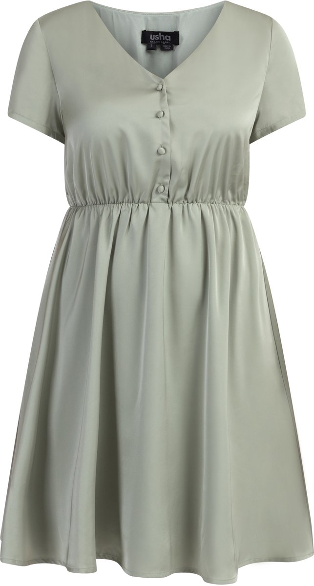 usha midi-jurk