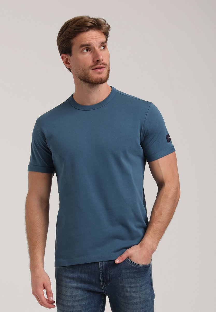 Gabbiano T-shirt T Shirt Met Ronde Hals 155215 0003 Petrol Mannen Maat - XXL