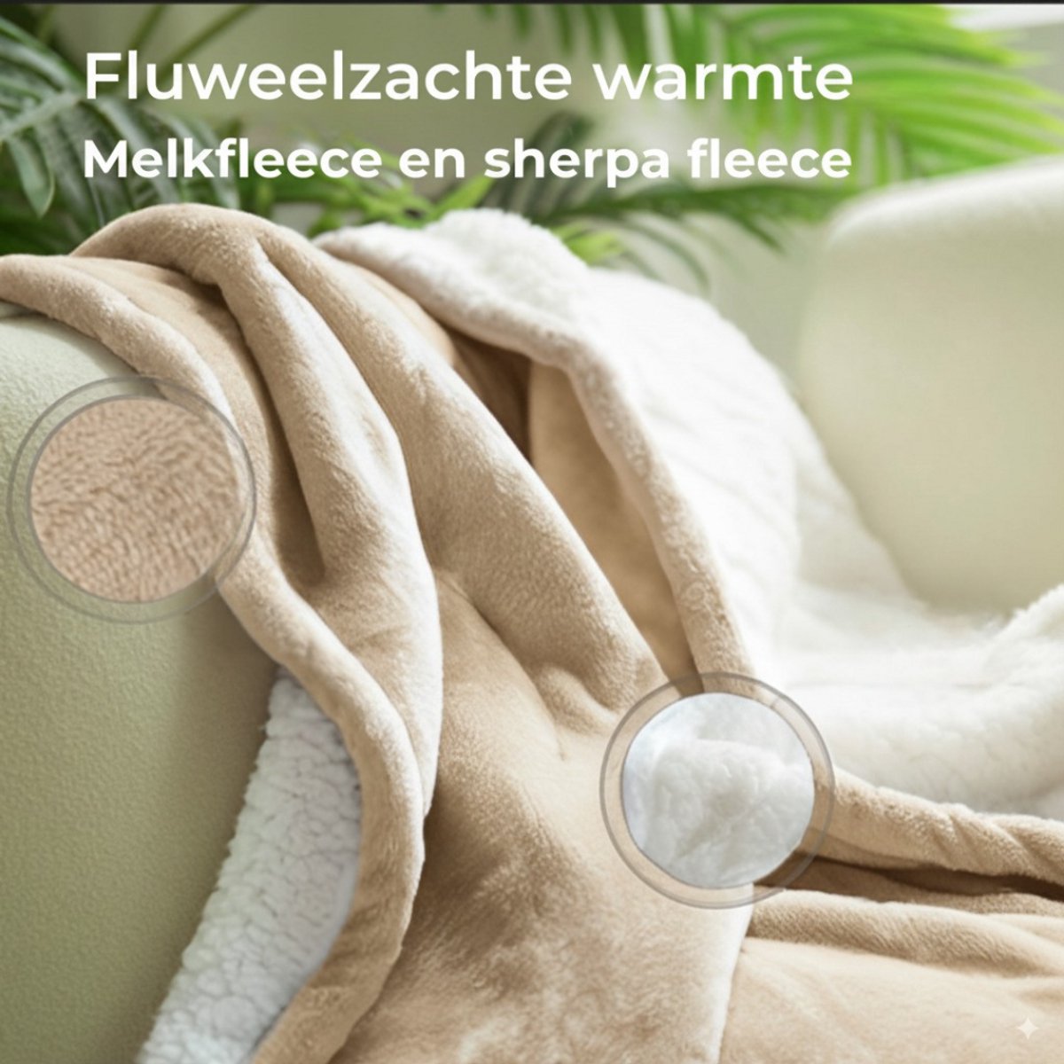 CoolHome HB25 Elektrische Warmtedeken - Elektrisch deken thumbnail 4