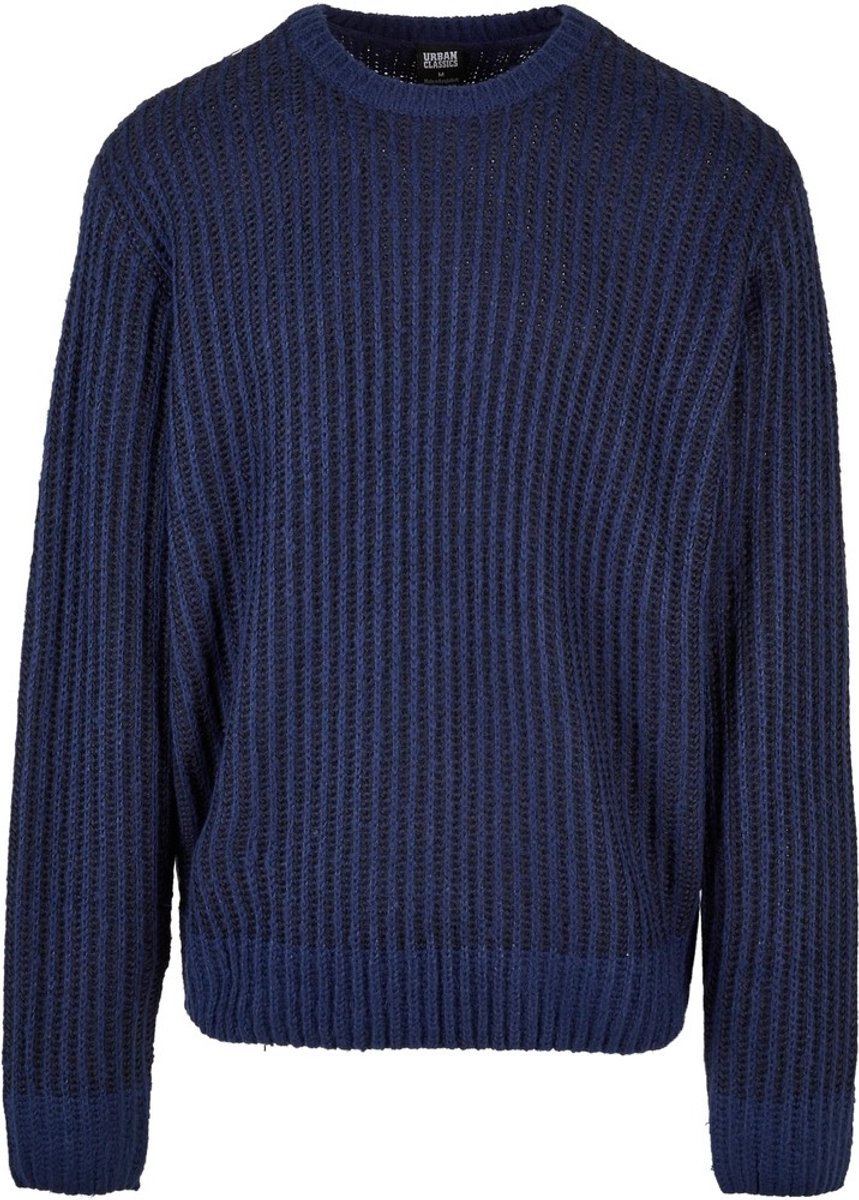 Urban Classics Oversized Two Tone Sweater/trui XXL Donkerblauw