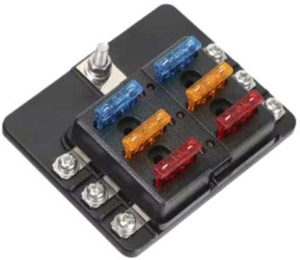 Zekeringkast 6-weg compact (32V/100A)