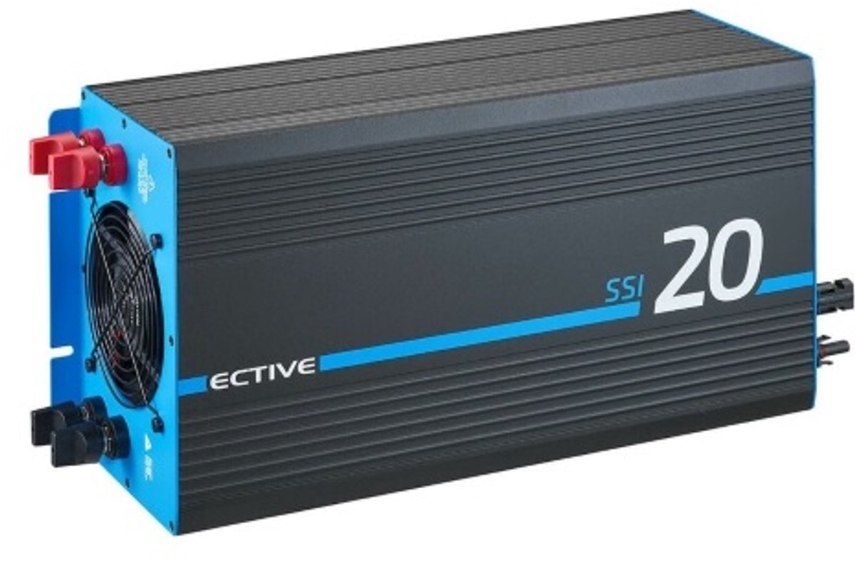 Omvormer zuivere sinus (4-in-1) 12V-230V - Ective SSI - SSI 20, 12V-230V