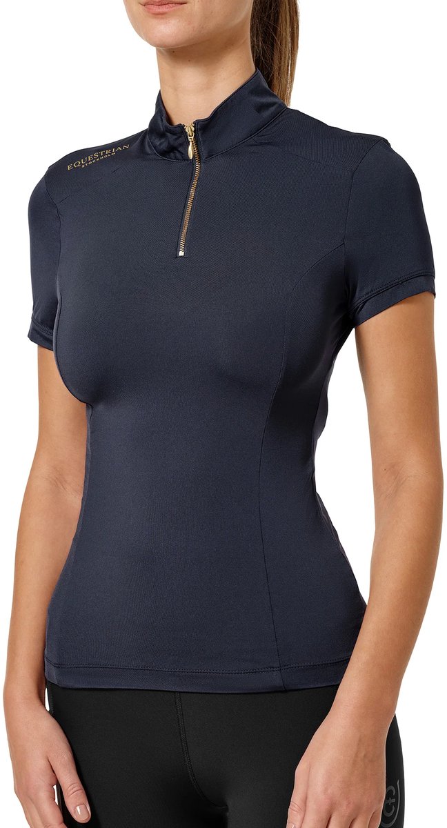 Equestrian Stockholm trainings shirt blue maat l