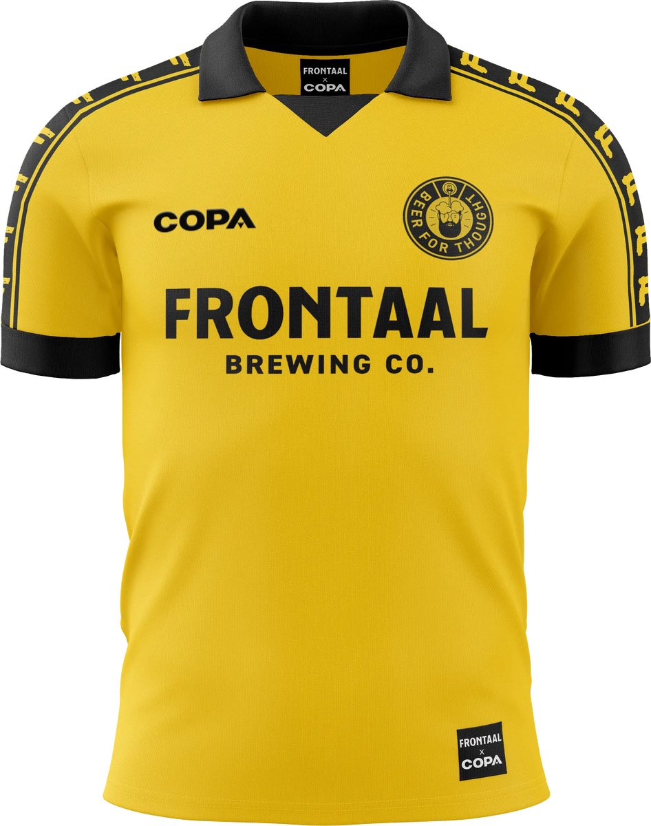 COPA x Frontaal Geel Zwart