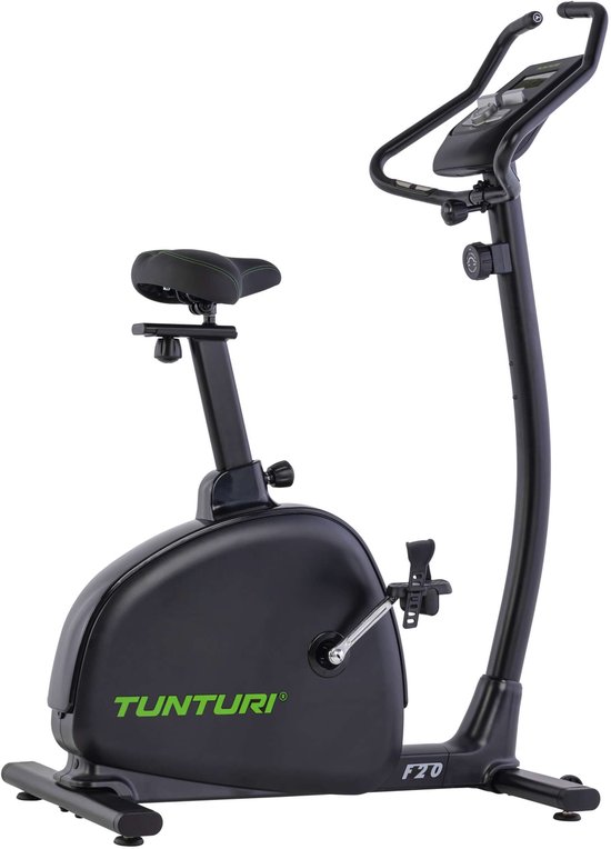 Tunturi Signature F20 Hometrainer Zwart/Groen/Silver 150 kg