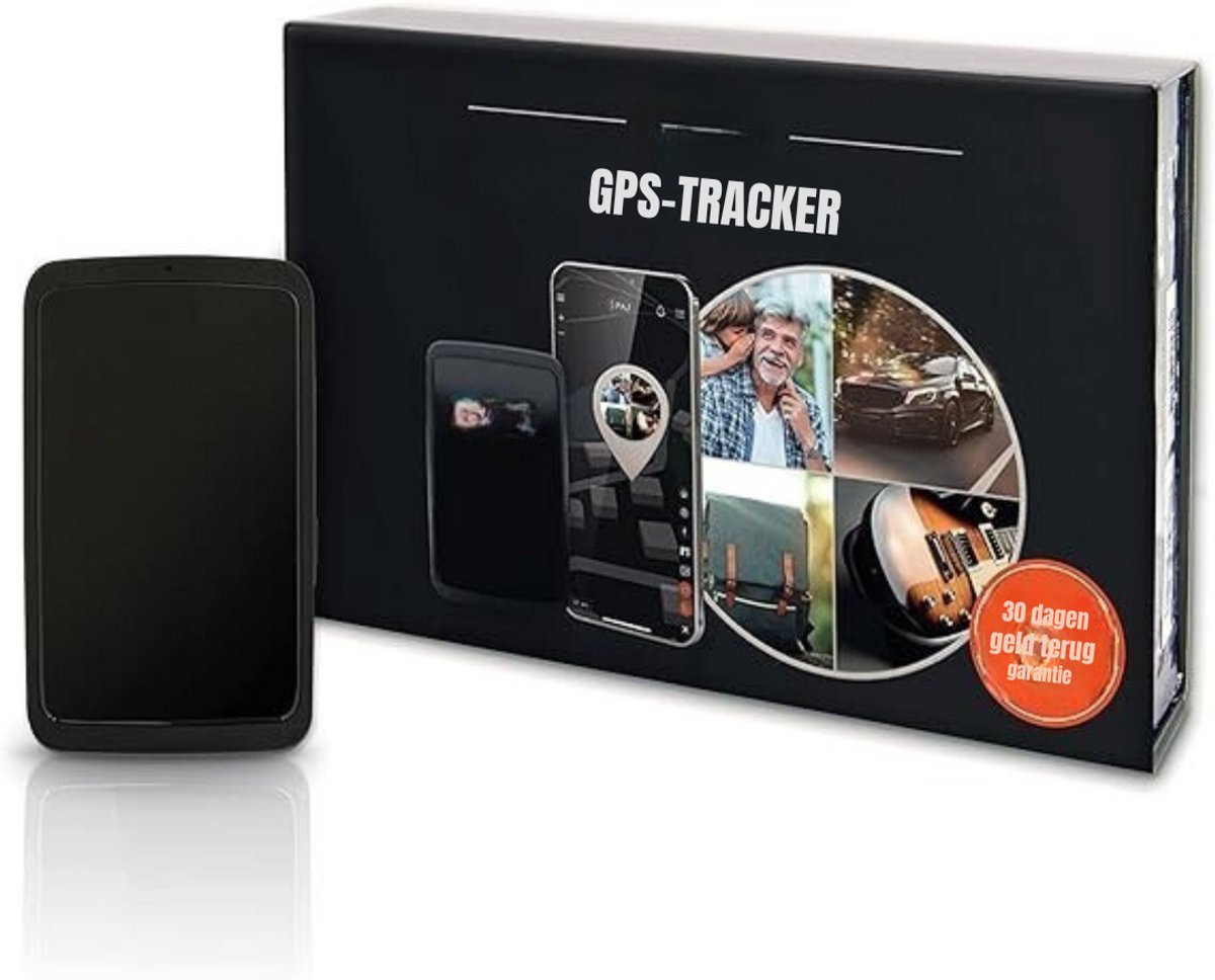 SCH® GPS Tracker auto - GPS Tracker - GPS Trackers - Zwart - 11cm x 7cm x 3cm