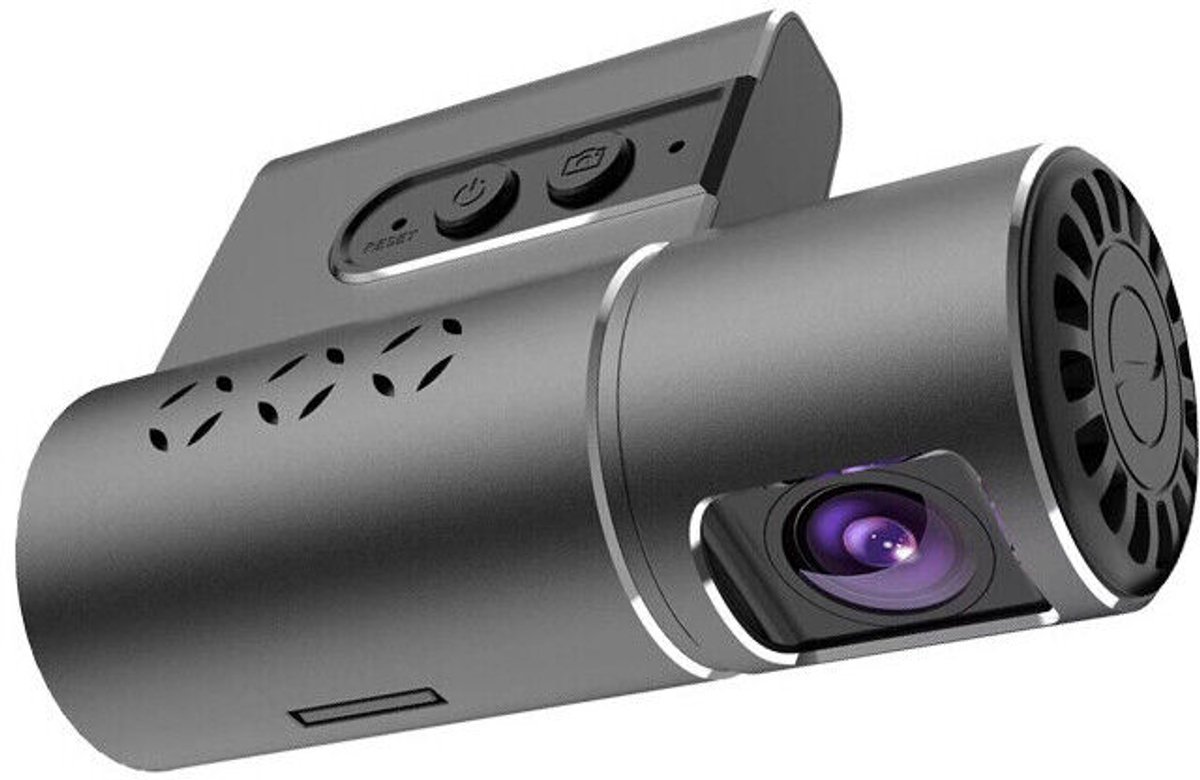 2K HD nachtzichtcamera, WiFi-verbinding, auto-DVR + spraakbesturing