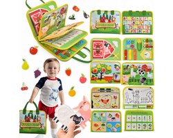 Joyage Boerderij Busy Board - Montessori Activiteitenboek NL