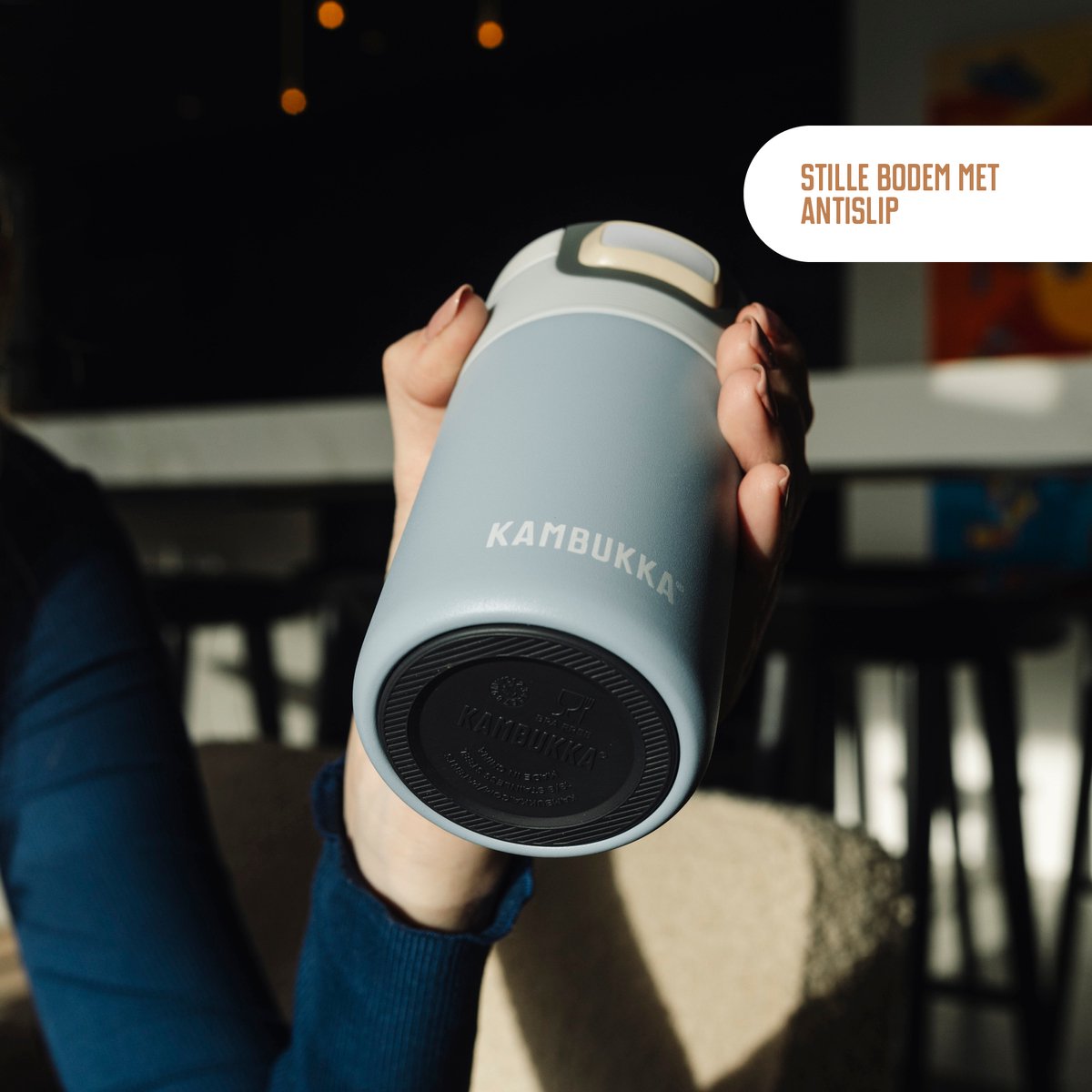 Kambukka Etna Koffie- en Thee Beker 300 ml - Thermosfles - Coral Crush — cadeau in Koken & Dineren - foto 3