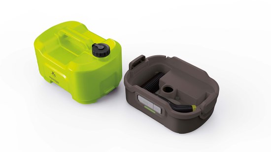 Aqua2go GD65 MINI Mobiele Hogedrukreiniger Accu - Draadloze Hogedrukspuit 8 liter Tank 5-7 Bar voor onderweg - Terrasreiniger - Op Mountainbike MTB Fiets Auto Camping Caravan van Merkloos	 — afbeelding 3
