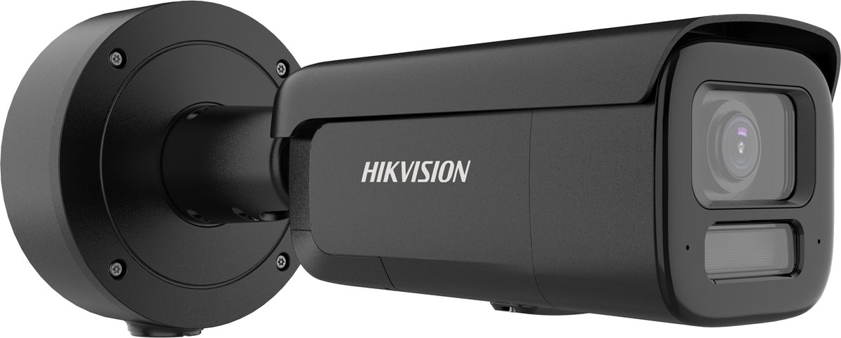 Hikvision Pro Series with ColorVu DS-2CD2647G3-LIZS2UY/SL(2.8-12MM)BLACK bewakingscamera Kogel (vorm) IP-beveiligingscamera Binnen & buiten 2688 x 1520 Pixels Wand/paal