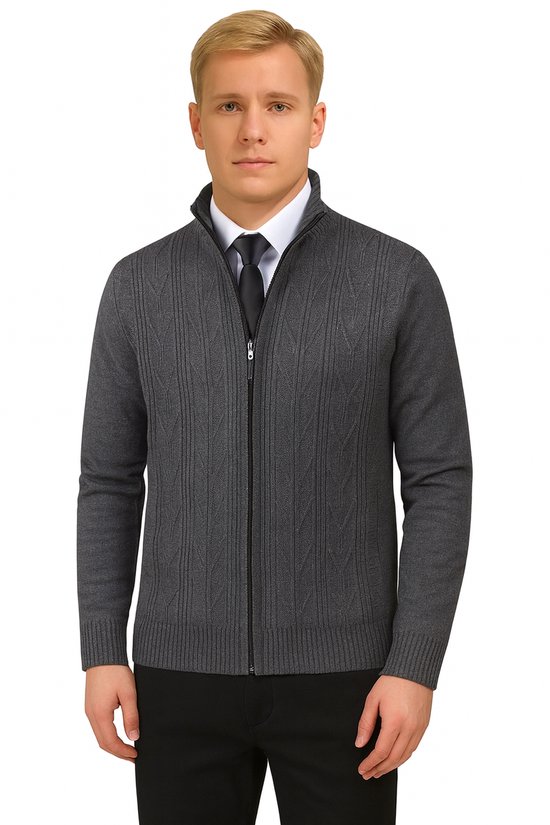 Terratrend Gebreide Noorse vest 60451