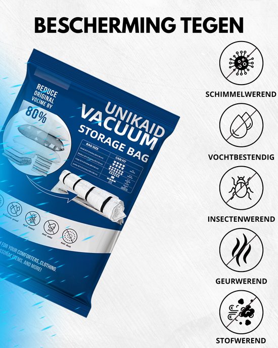 Vacuüm Matraszak Voor Verhuizing En Opslag - Geschikt Voor Matrassen Van 140 150 160x200cm