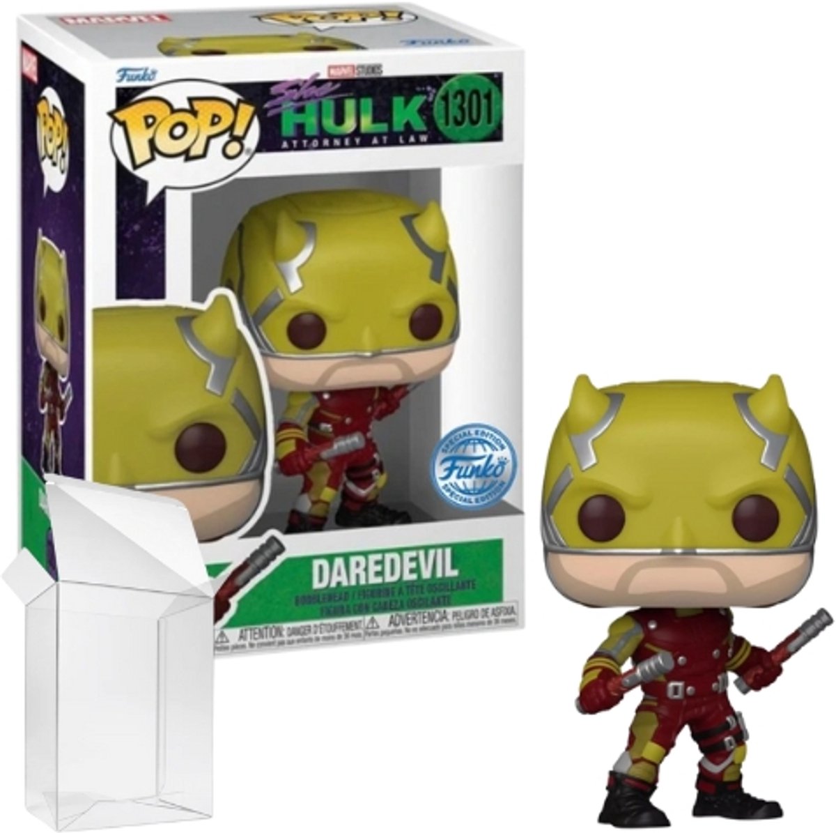 Funko Pop! Marvel: She Hulk - Daredevil in Yellow Suit #1301 Special Edition Exclusive