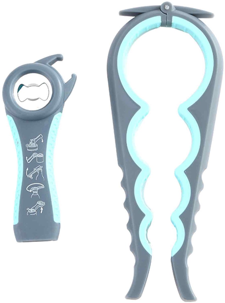 Multifunctionele Fles- en Potopener – Handige Universele Doppenopener