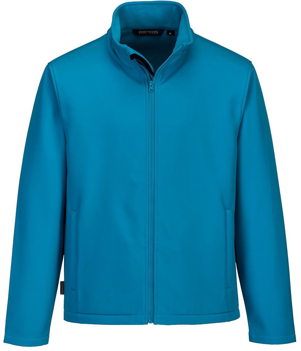 Portwest Print & Promo Softshell voor heren (2L) TK20 - Aqua - L