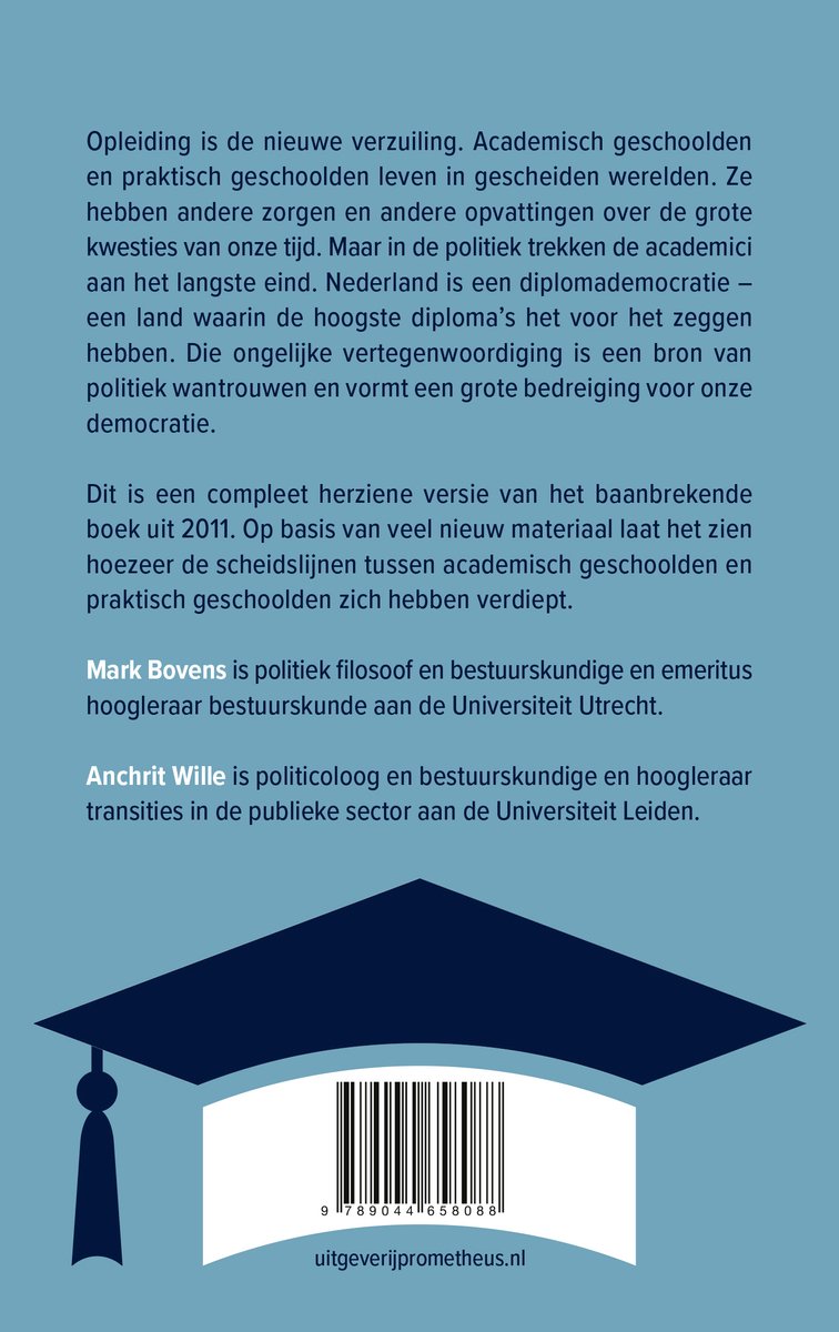 Diplomademocratie - back cover