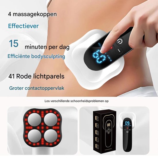 Elektrische Vacuüm Massager voor Strakkere Huid | Anti-Cellulitis