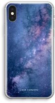 Case Company® - Hoesje geschikt voor iPhone XS hoesje - Nebula - Soft Cover Telefoonhoesje - Bescherming aan alle Kanten en Schermrand