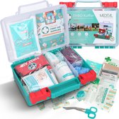 EHBO kit 295-delige - Complete EHBO Koffer/Doos - Verbanddoos - First Aid Kit - Pleisters & Verband - Noodpakket