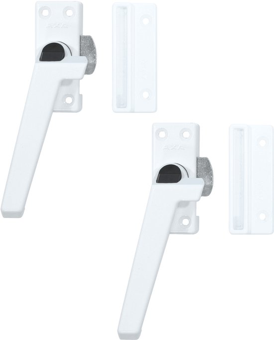 2x Raamsluiting Met Slot En Blinde Bevestiging Telescopische Uitzetter Axa Links Naar Buiten Draaiend Skg Aluminium I24895 2x Raamsluiting Met Slot En Blinde Bevestiging Telescopische Uitzetter Axa Links Naar Buiten Draaiend Skg Aluminium I24895