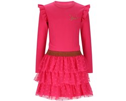 B.Nosy Y508-5818 Meisjes Jurk - Maat 134-140