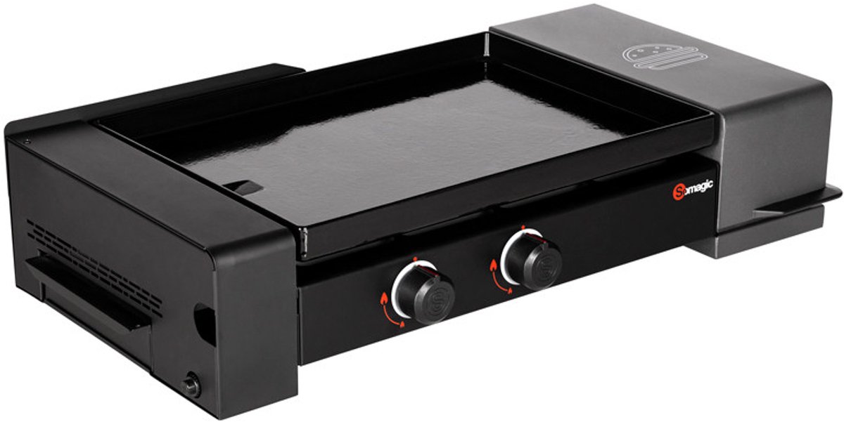 Gas bakplaat speciaal voor hamburger - 5,6kW